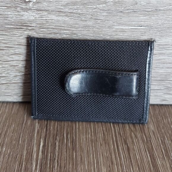 Tumi Money Clip Wallet - Black - Picture 2 of 6
